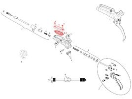 Sram Kit membrana para maneta Guide R / RS / RSC, DB5