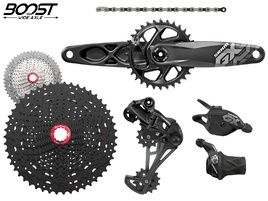 Sram Grupo GX Eagle 1x12 velocidades con Sunrace MZ90 y bielas DUB Boost 32T