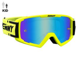 Kenny Gafas Track + Niño Neon Yellow - Lente Azul 2025