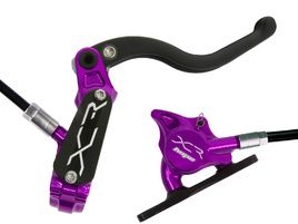 Hope Freno de disco trasero XCR PRO X2 Flatmount Morado 2024