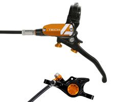 Hope Freno de disco delantero Tech 4 X2 Negro / Naranja 2024