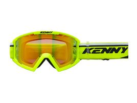 Kenny Gafas Track + Niño Neon Yellow - Lente Rojo 2025