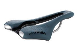 Selle Italia Sillín SLR Boost Gravel Ti 316 Superflow Azul 2024