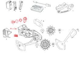 Sram Tornillo de anclaje y tope para cambio trasero 12v GX Eagle AXS