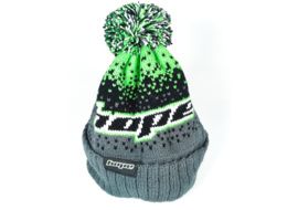 Hope Gorro Logo Bobble Verde / Gris